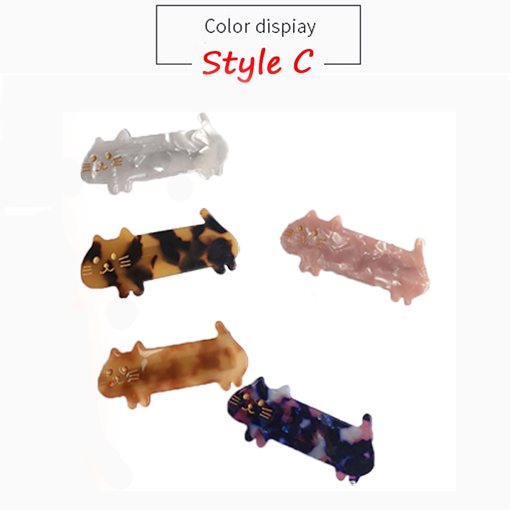 Kẹp Tóc Hình Mèo Dễ Thương Cho Nữ