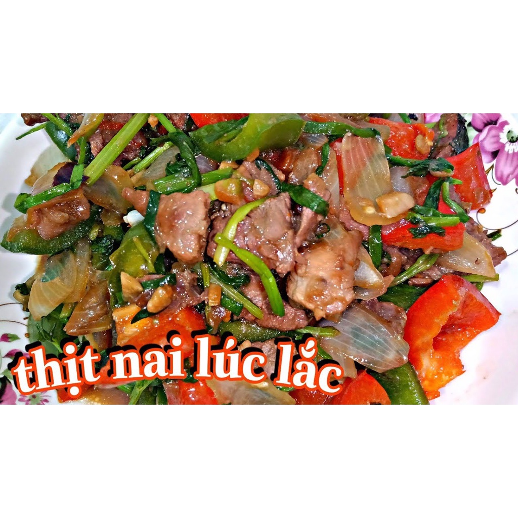 [HCM - 1H]  1KG THỊT NAI FILE KHÁNH HÒA - NUONGFOOD