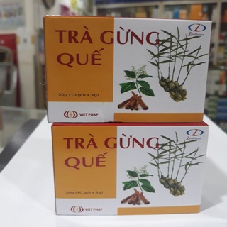 Trà Gừng Quế Hoà Tan Việt Pháp_Trà Gừng Hoà Tan Hot Ginger Giữ Ấm