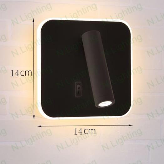 Đèn LED gắn vách tường đọc sách - Đèn đọc sách gắn tab đầu giường VL 3421 - GT469