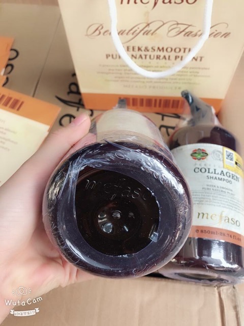 Sỉ cặp gội xả MEFASO tem vàng