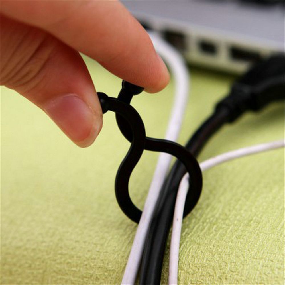 Bộ 20 / 30 Kẹp Giữ Dây Cáp Gọn Gàng Tiện Lợi