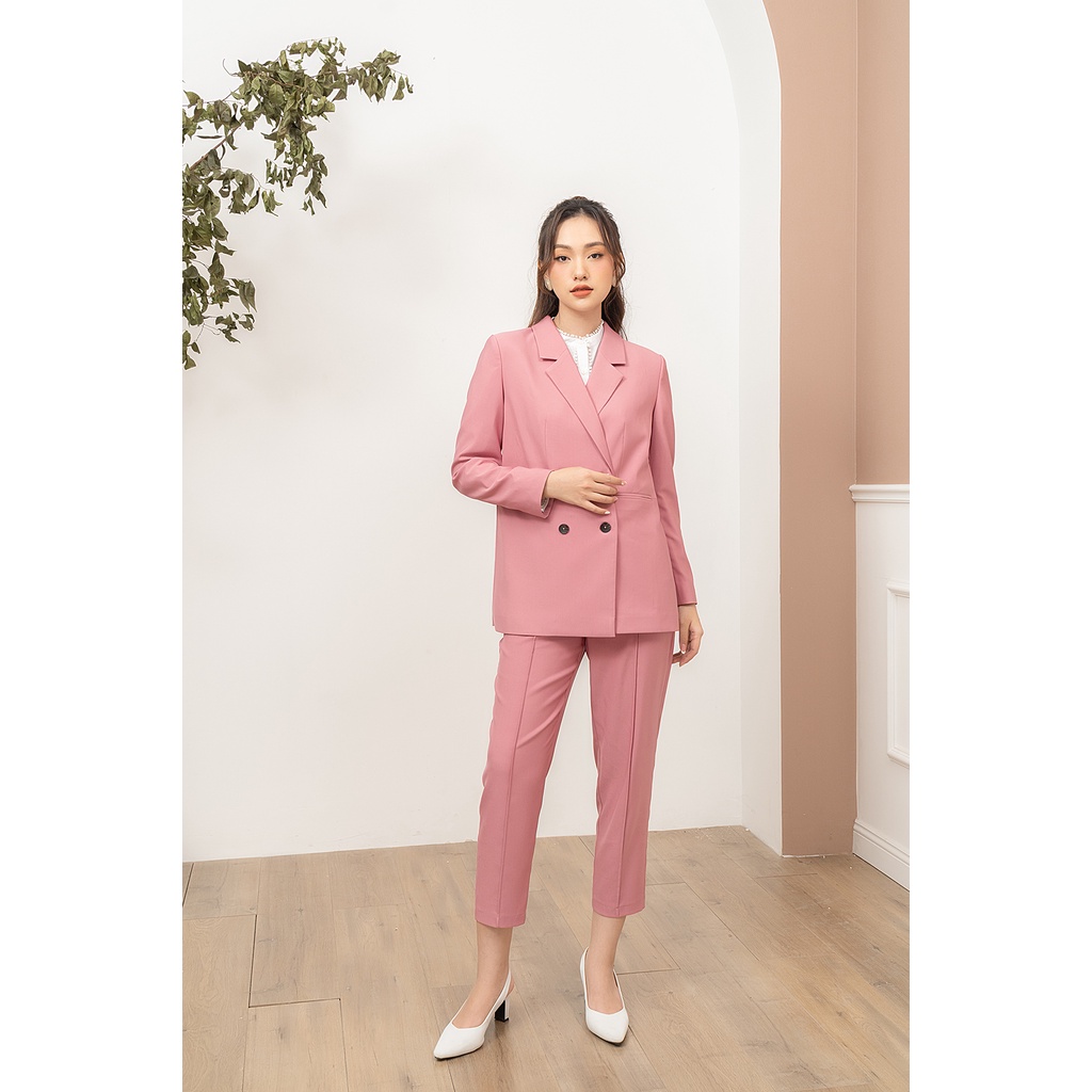 Bộ Blazer Quần Suông Thời Trang Thiết Kế Cao Cấp NORICK