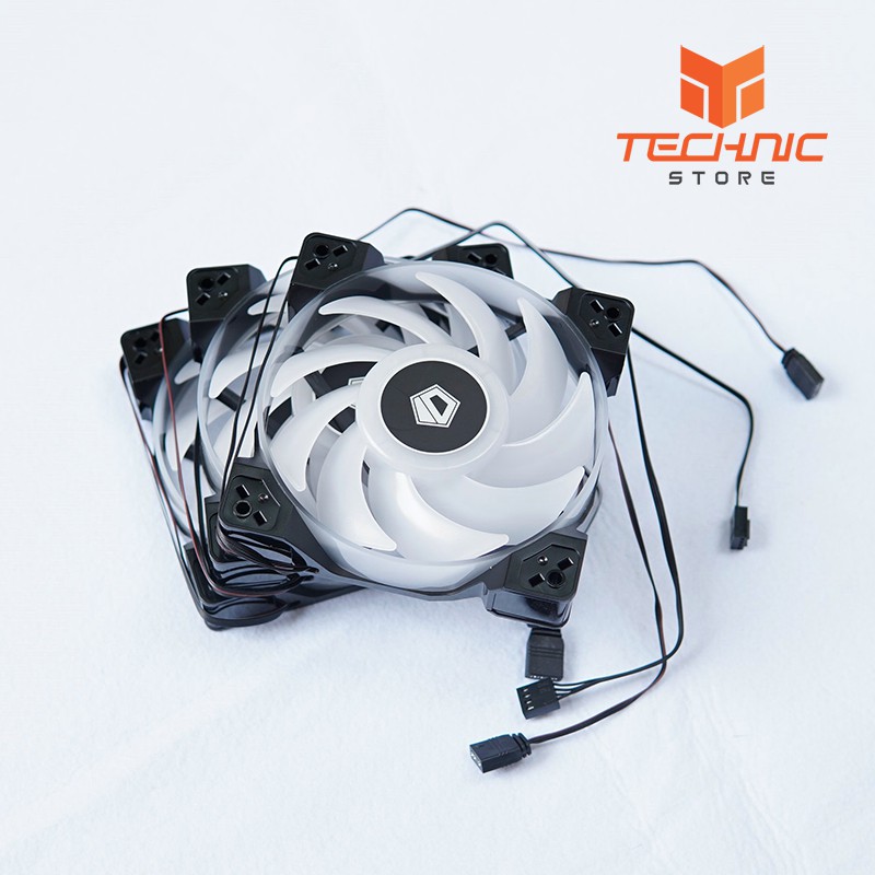 Bộ quạt tản nhiệt ID-Cooling DF-12025-ARGB-TRIO