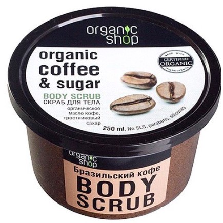 [SIÊU HOT] TẨY DA CHẾT TOÀN THÂN ORGANIC COFFEE & SUGAR BODY SCRUB 250ML