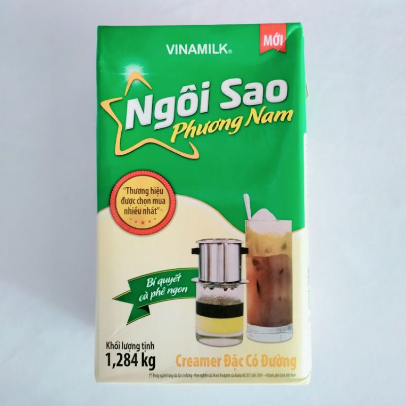 Sữa đặc có đường ngôi sao Phương Nam 1284 gam date mới