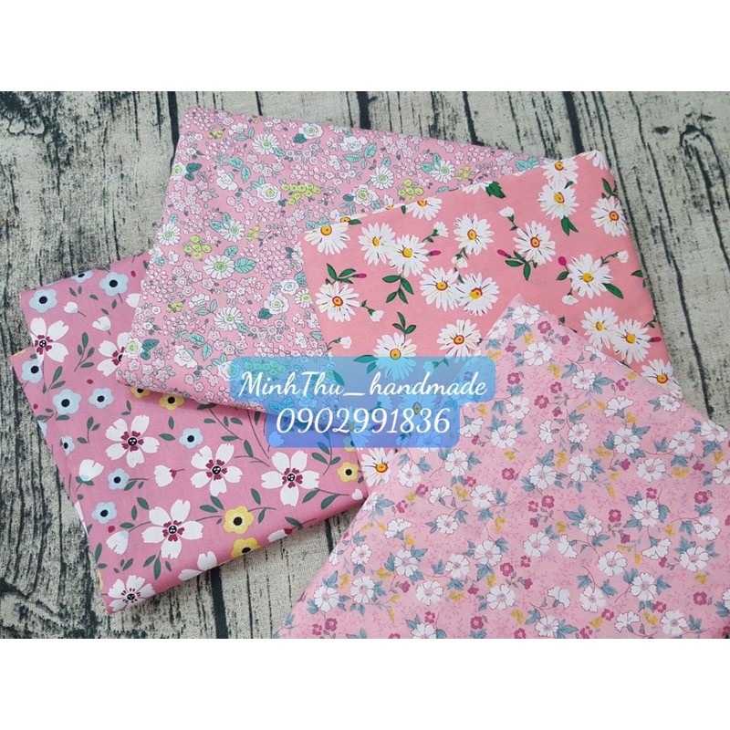 VẢI THÔ COTTON 1mx1m5. DÙNG TRONG MAY MẶC VÀ HANDMADE