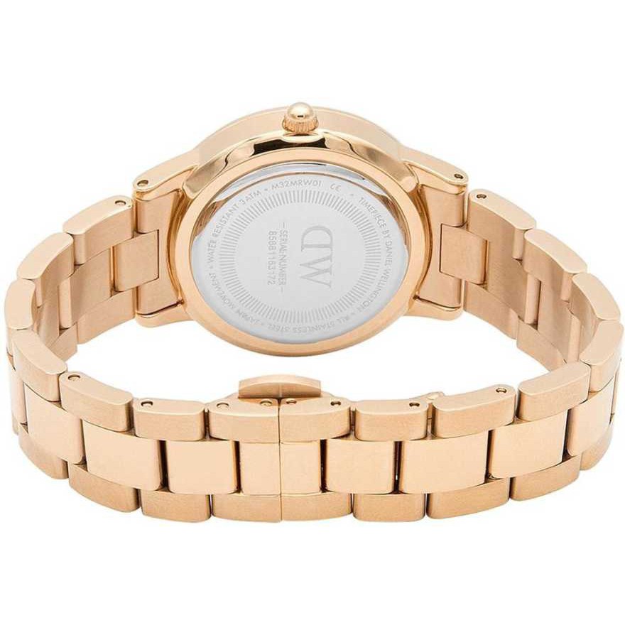 Đồng Hồ Nam Nữ Daniel Wellington Iconic Link Rose Gold Black DW Chính Hãng - OtisWatch