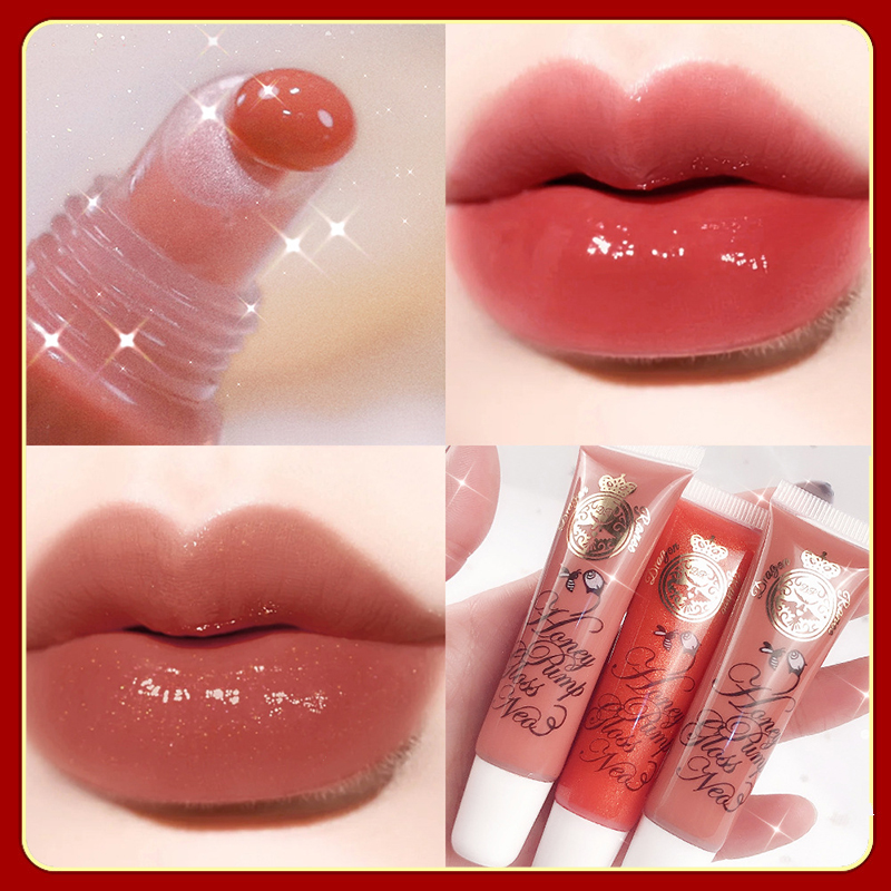 (Hàng Mới Về) Son Bóng Dạng Thạch Dưỡng Ẩm Lâu Trôi Dành Cho Trang Điểm