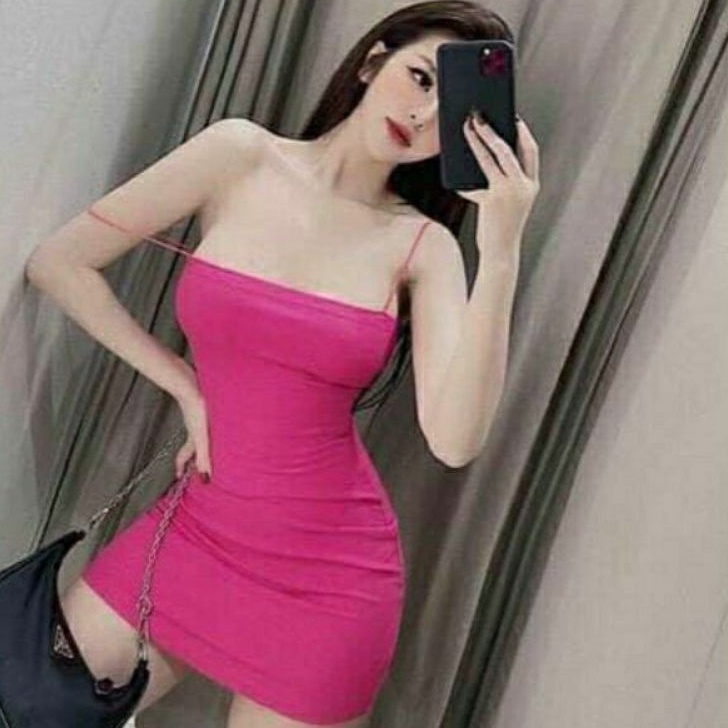 Đầm ôm body 2 dây siêu hot tự tin khoe dáng dẹp