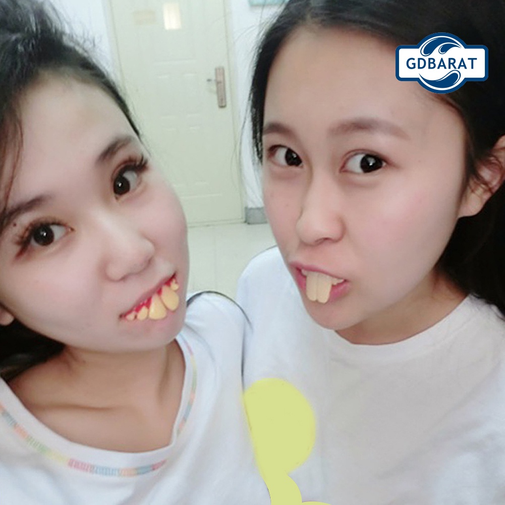 Hàm Răng Ma Cà Rồng Giả Vui Nhộn Dùng Làm Phụ Kiện Hóa Trang Halloween