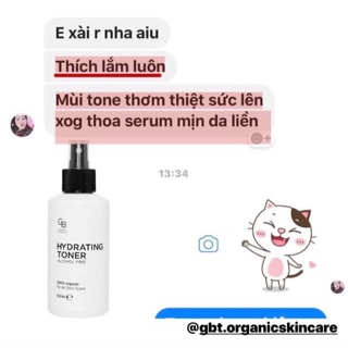 HYDRATING TONER (Toner không cồn)