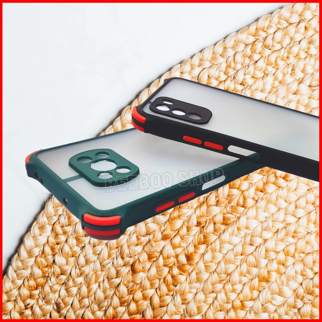 CHỐNG SỐC Ốp lưng Bảo vệ Camera Xiaomi Poco M3/ X3/ X3 NFC/ X3 Pro - Chất liệu Nhám Cao cấp - Chống va đập
