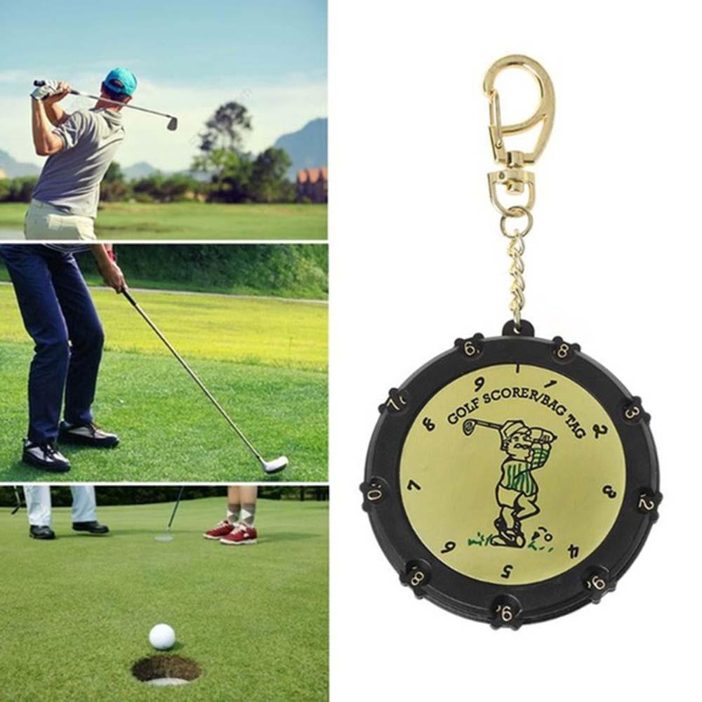 Móc Khóa Đếm Số Lần Chơi Golf Thiết Kế 18 Lỗ