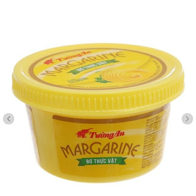 Bơ Thực Vật Margarine Tường An Giàu Omega Và vitamin A, D, E (Hũ 80g)