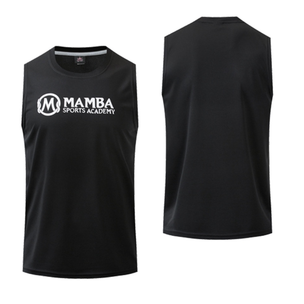 Áo tập bóng rổ ba lỗ Áo Mamba Academy