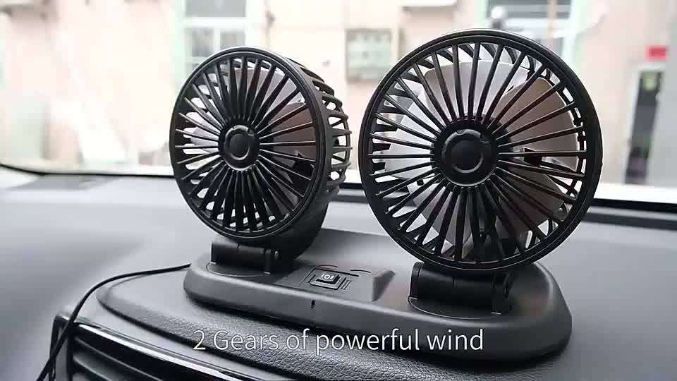 Gợi ý các mẫu quạt xe ô tô 24V cho mùa hè mát mẻ