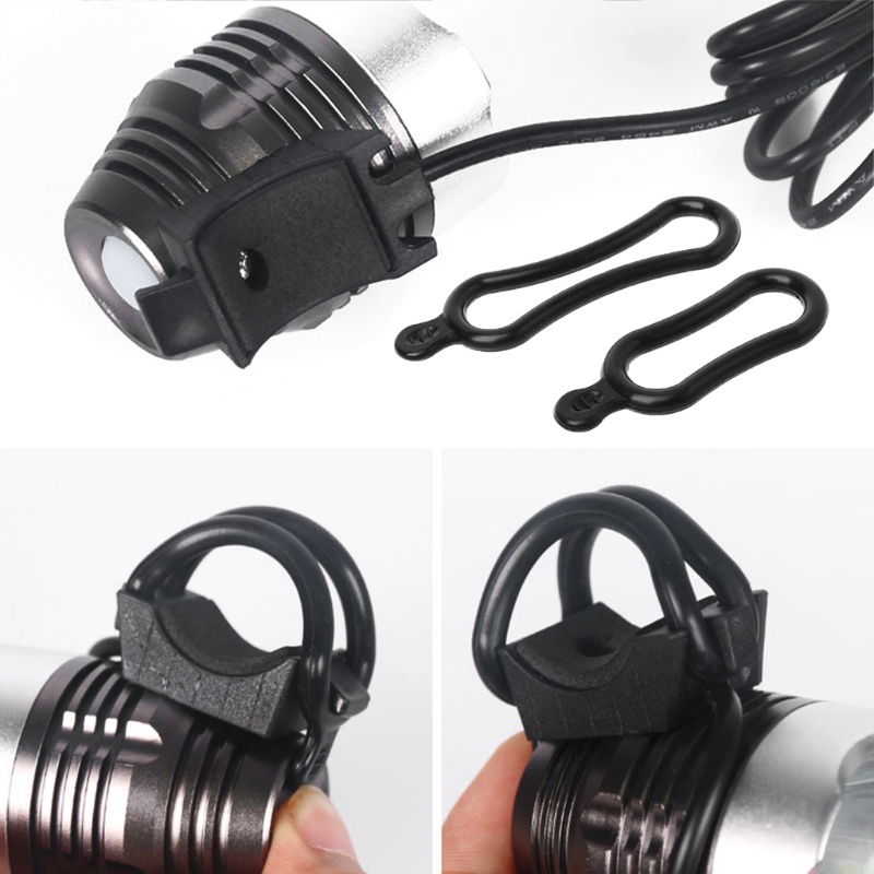 Giá Đỡ Đèn Pha LED Co Giãn Tiện Dụng Cho Xe Đạp