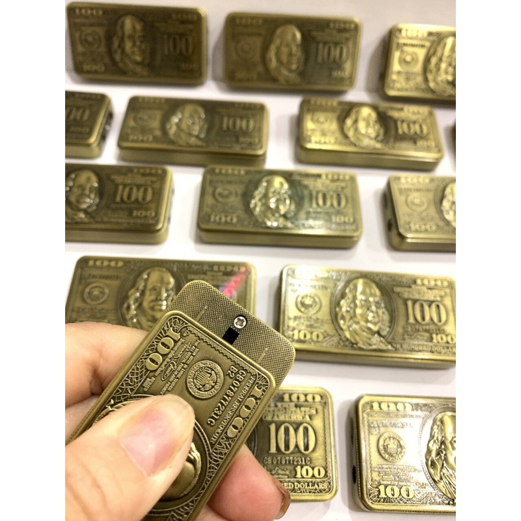 hột quẹt 100 usd