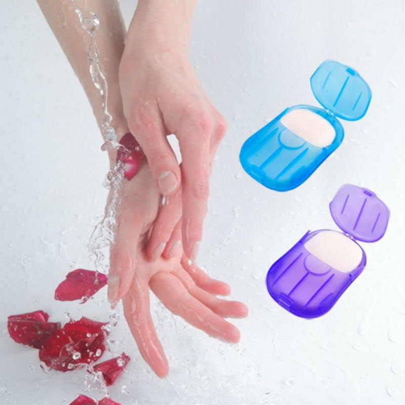 Hộp Đựng Xà Phòng Giấy Mini Tiện Lợi Khi Đi Du Lịch