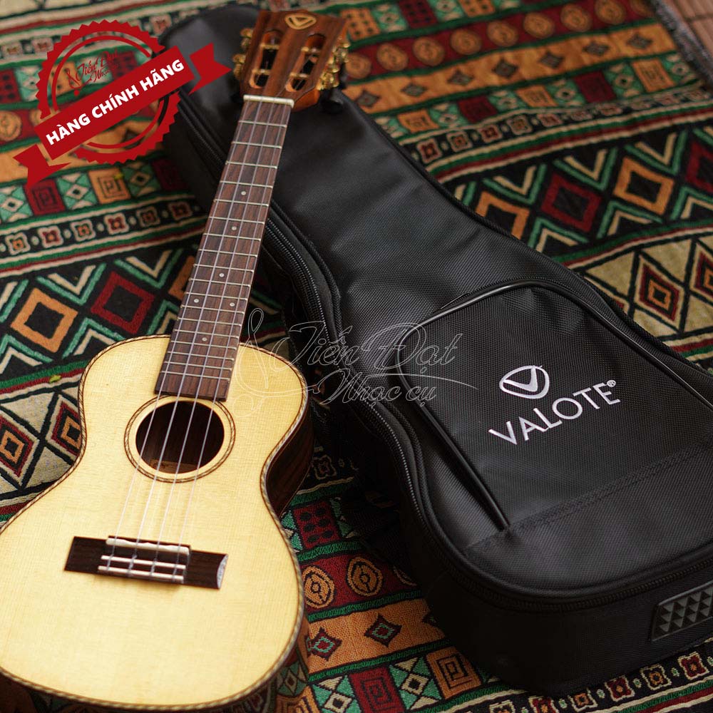 Đàn Ukulele VALOTE VA-24R01 - Cao Cấp Tông Nhạc Dày Âm Thanh Trong Trẻo