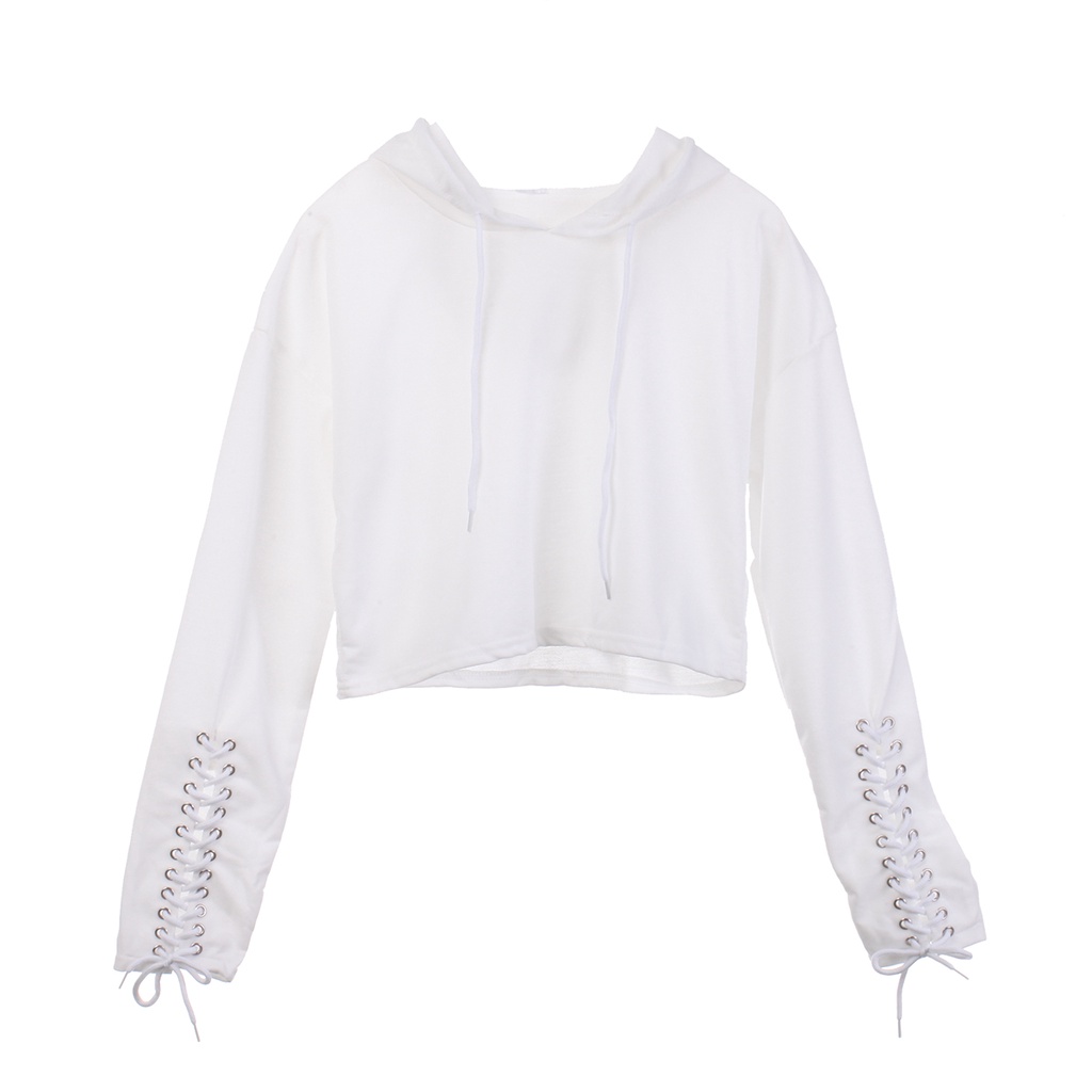 Áo hoodie lửng thoải mái cá tính nhiều màu sắc