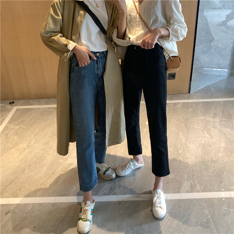 Quần Jeans Nữ Xiaozhainv Thời Trang Hàn Quốc Cá Tính