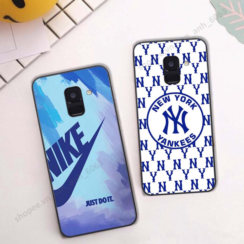 Ốp lưng Samsung A6 2018 / A6 Plus / A6+ ốp điện thoại hình bearbrick, new york, thể thao