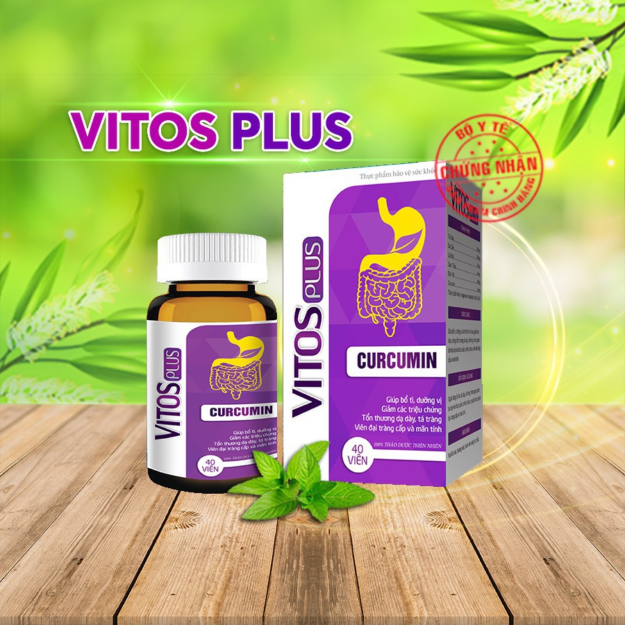 Dạ Dày Vitos Plus- Hỗ trợ đầy bụng, nóng rát, ợ hơi, ợ chua, trào ngược dạ dày, thực quản
