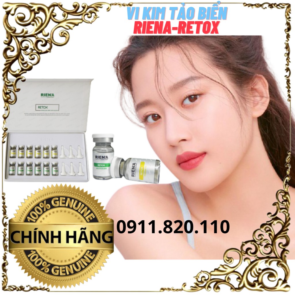 Vi kim tảo biển retox - thay da sinh học hỗ trợ mụn, nám thâm mụn - Tách lẻ 1 cặp không hộp