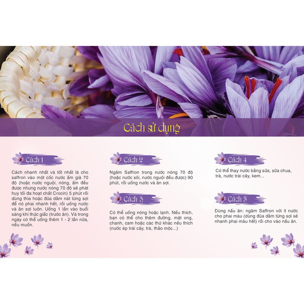 Baby saffron | Nhụy hoa nghệ tây nhập khẩu Ấn Độ - Saffron mật ong | BigBuy360 - bigbuy360.vn