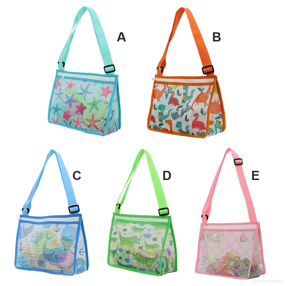 Túi Lưới Đựng Đồ Bơi Đi Biển Sáng Tạo Cho Bé Trai Gái