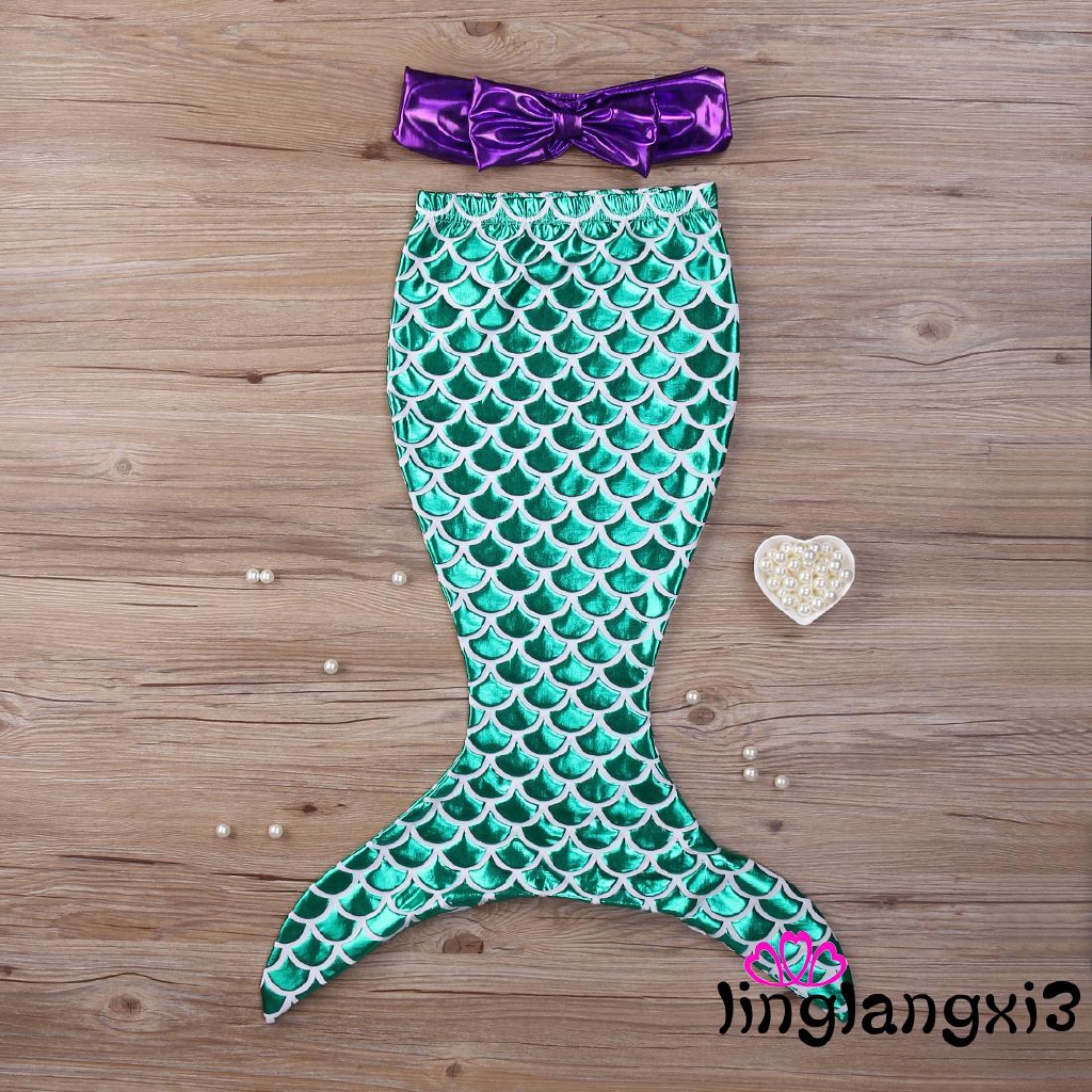 Bộ đồ bơi kiểu nàng tiên cá đáng yêu dành cho bé gái