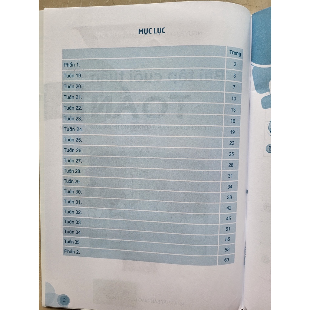 Sách - Bài tập cuối tuần Toán 3  - NXB Giáo dục