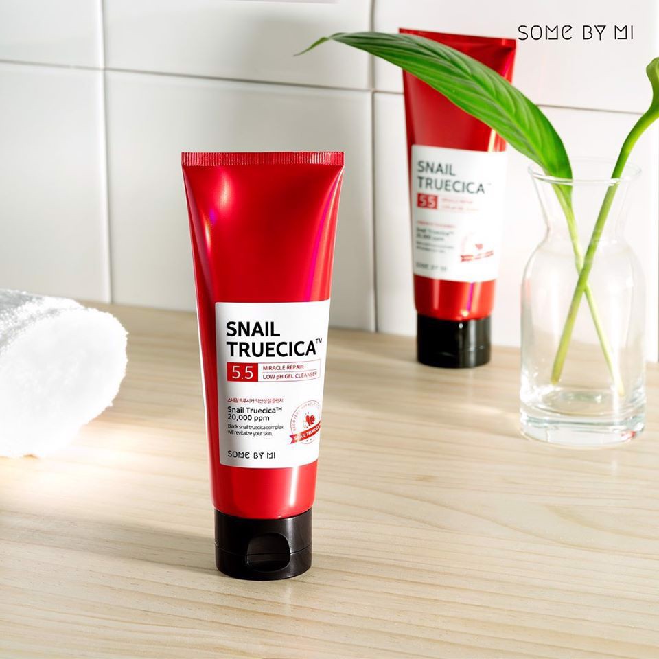 Sữa Rửa Mặt Some By Mi Snail Truecica Miracle Repair Low PH Gel Cleanser 100ml