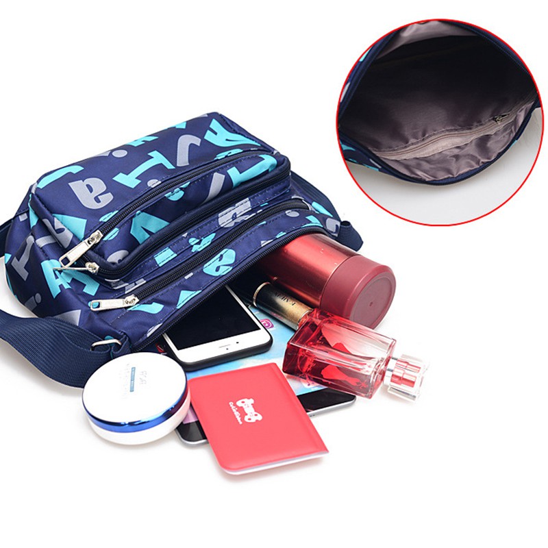 Túi đeo chéo bằng vải nylon kháng nước tiện lợi cho nữ | BigBuy360 - bigbuy360.vn