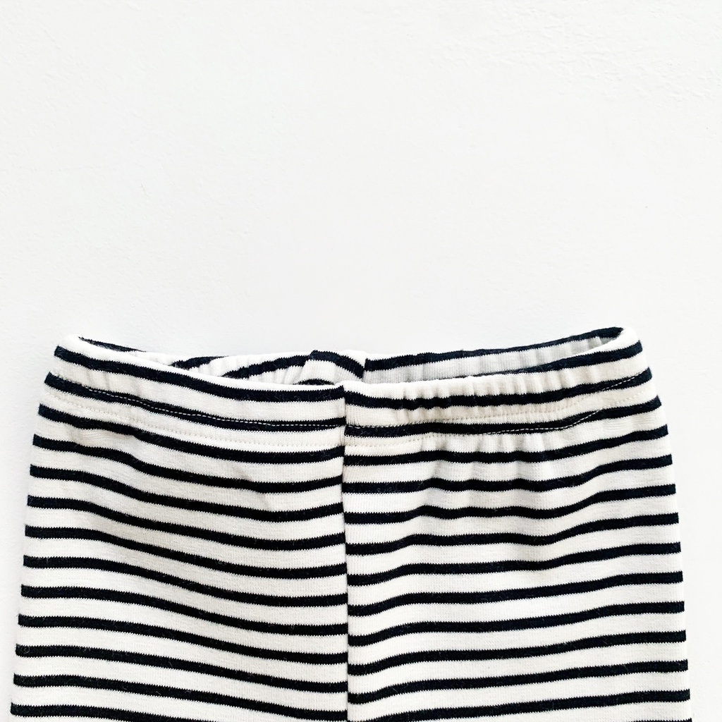 Quần Tất Legging Họa Tiết Kẻ Sọc Phối Tai Thỏ Đáng Yêu Thời Trang Cho Bé Sơ Sinh