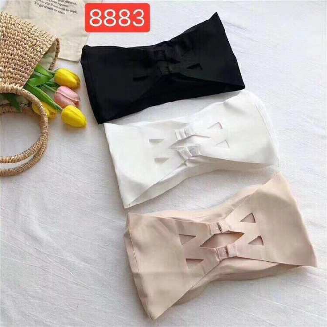 Áo ngực, áo lót bra su ngang không dây gợi cảm, bralette 2 móc cài sau, Leblurshop | WebRaoVat - webraovat.net.vn