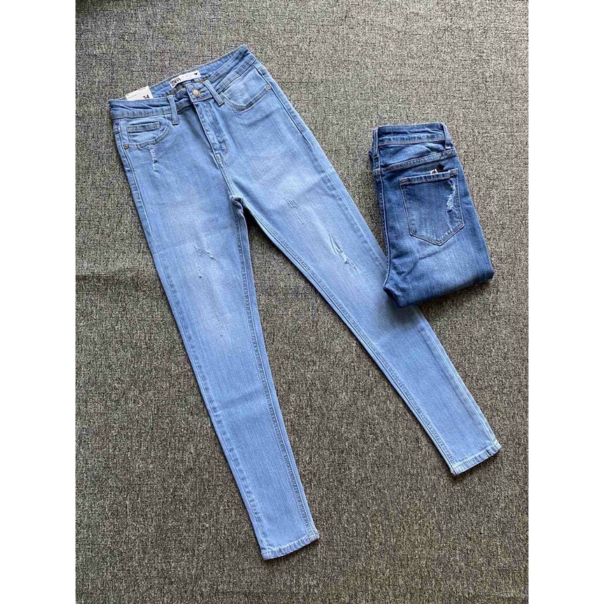 QUẦN JEANS NỮ ÔM ⚡️ PHOM SKINNY ⚡️