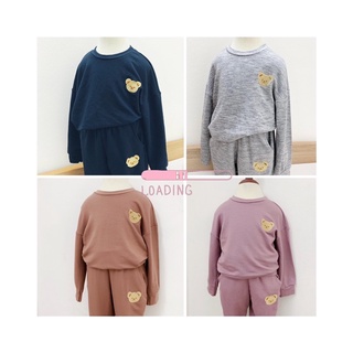 Set 2 bộ mix da cá mềm gấu thêu cực đẹp