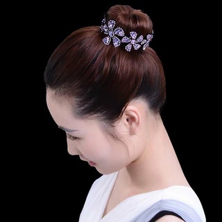 Kẹp búi tóc hoa đính đá thời trang cho nữ