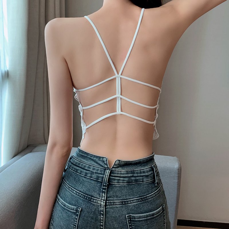 Mới Áo Ngực Ren Màu Trơn Gợi Cảm Cho Nữ Lưng