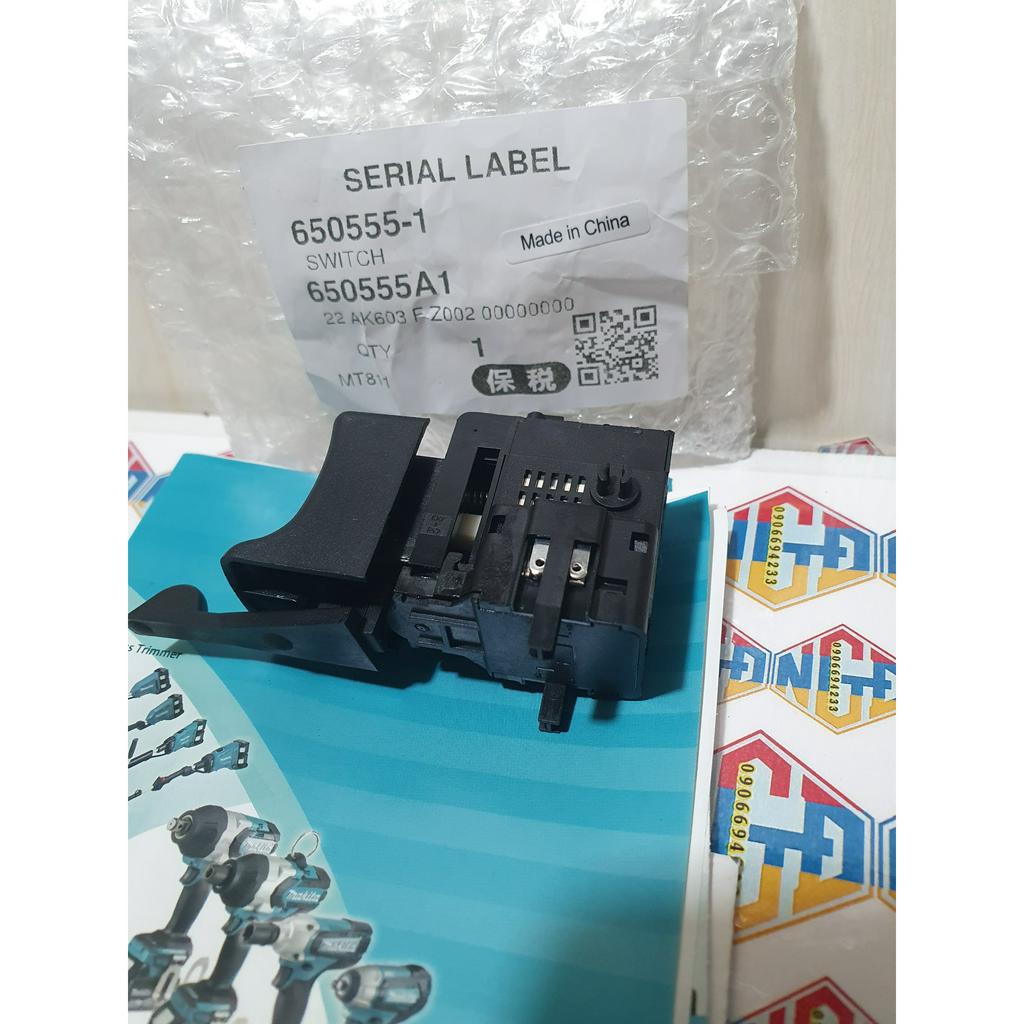 Công tắc máy khoan điện MT811/MT817 Maktec Makita 650555-1
