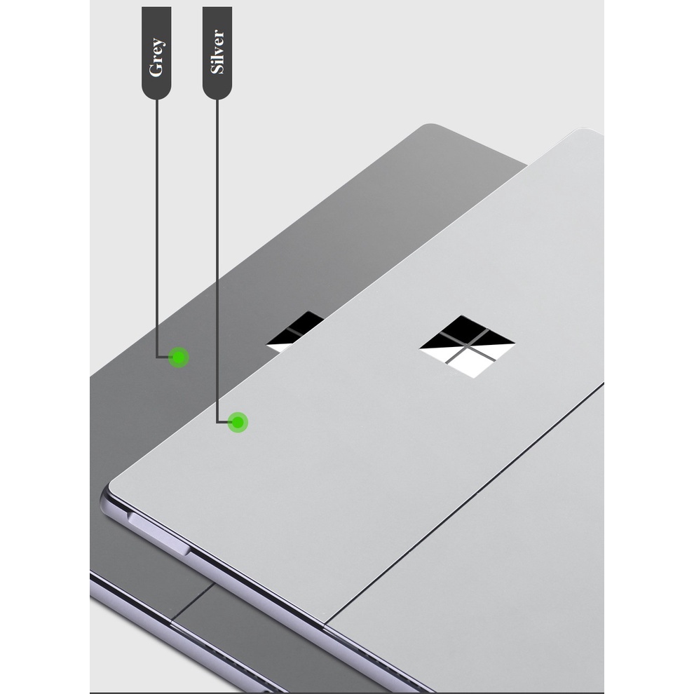 Bộ dán mặt lưng 3M Surface Pro 8 (năm 2021) chính hãng JRC
