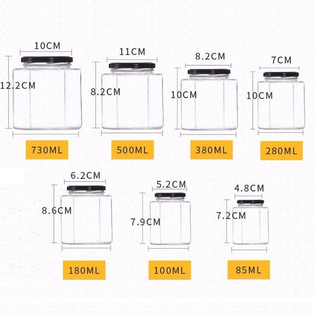 HŨ LỤC GIÁC 280ml | BigBuy360 - bigbuy360.vn