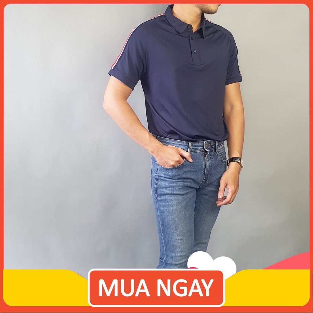 Áo Thun Nam Tay Ngắn | Áo Phông Nam Tay Lỡ Cổ Đứng Thời Trang Cao Cấp A02-19 TokyohShop