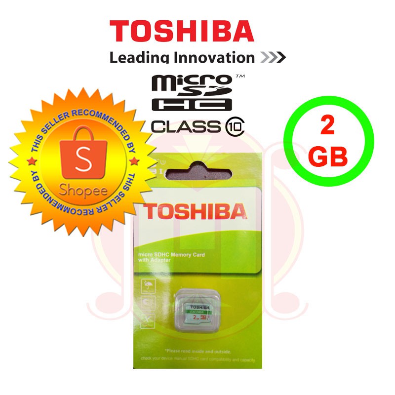 Thẻ Nhớ Toshiba 2gb Class 10 Micro Sd Toshiba 2gb