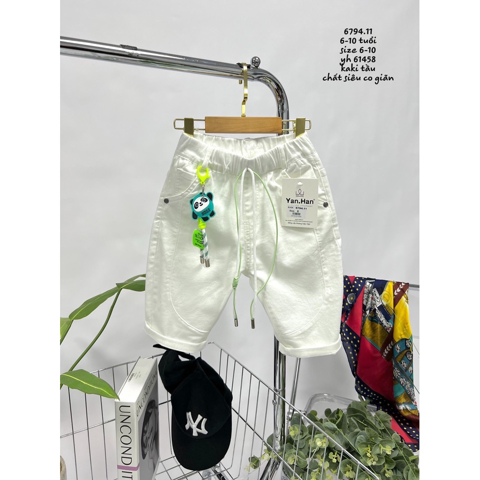 KAKI THUN TRẮNG LỬNG CHO BÉ TRAI