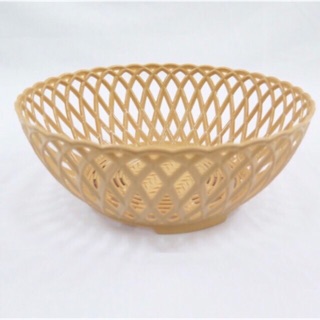 Rổ giả mây tre đan đựng rau sộng tiện lợi