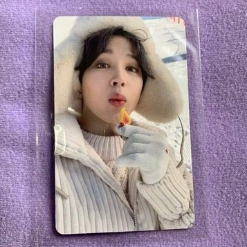 Card DVD BTS winter package 2021, card 2 mặt